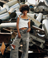 Round Neck Compact Tee-Forget-me-nots-Forget-me-nots Online Store