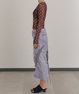 Pigment Dye Skirt-Forget-me-nots-Forget-me-nots Online Store