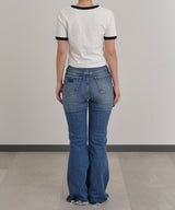 Ringer Tee-Forget-me-nots-Forget-me-nots Online Store