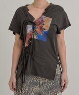 Cut Off Tee-Forget-me-nots-Forget-me-nots Online Store