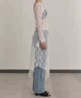 Lace Skirt-Forget-me-nots-Forget-me-nots Online Store