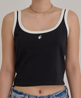 Ringer Tank Top-Forget-me-nots-Forget-me-nots Online Store