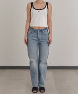 Ringer Tank Top-Forget-me-nots-Forget-me-nots Online Store