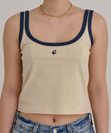 Ringer Tank Top-Forget-me-nots-Forget-me-nots Online Store