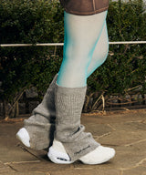 Rib Knit Leg Warmer-Forget-me-nots-Forget-me-nots Online Store
