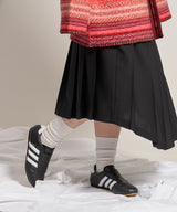 Black Pleated Midi Skirt-Feng Chen Wang-Forget-me-nots Online Store