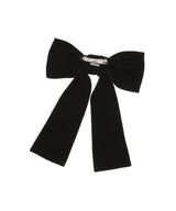 Velvet Bow Hair Clip-FETICO-Forget-me-nots Online Store