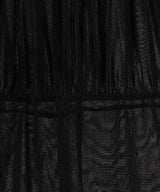 Velvet Tulle Turtleneck Bodysuit-FETICO-Forget-me-nots Online Store