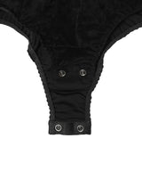 Velour Paneled Bodysuit-FETICO-Forget-me-nots Online Store