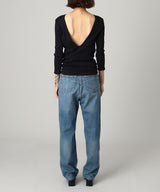 Embroidered Straight Jeans-FETICO-Forget-me-nots Online Store