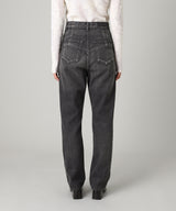 Embroidered Straight Jeans-FETICO-Forget-me-nots Online Store