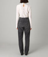 Embroidered Straight Jeans-FETICO-Forget-me-nots Online Store