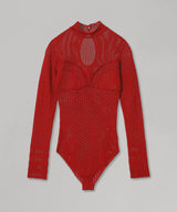Lace-Knit Bodysuit-FETICO-Forget-me-nots Online Store