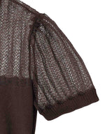 Convertible Sheer Stripe Knit-FETICO-Forget-me-nots Online Store