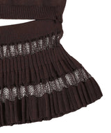 Convertible Sheer Stripe Knit-FETICO-Forget-me-nots Online Store