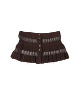 Convertible Sheer Stripe Knit-FETICO-Forget-me-nots Online Store