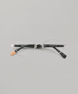 X Blanc Metal Oval Glasses-FETICO-Forget-me-nots Online Store