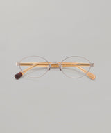 X Blanc Metal Oval Glasses-FETICO-Forget-me-nots Online Store