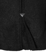 Wool Mohair Short Trench Jacke-FETICO-Forget-me-nots Online Store