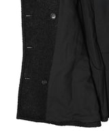 Wool Mohair Short Trench Jacke-FETICO-Forget-me-nots Online Store