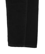 Flocked Denim Slim Jeans