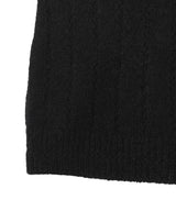 Hairy Lace Paneled Rib-Back Camisole-FETICO-Forget-me-nots Online Store