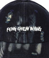Gradient Tie Dye Denim Cap-Feng Chen Wang-Forget-me-nots Online Store