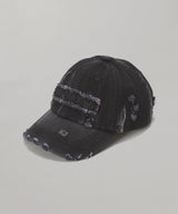 Gradient Tie Dye Denim Cap-Feng Chen Wang-Forget-me-nots Online Store