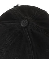 Washed Denim Cap With Embroidery-Feng Chen Wang-Forget-me-nots Online Store