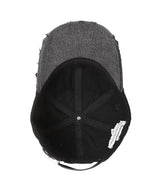 Washed Denim Cap With Embroidery-Feng Chen Wang-Forget-me-nots Online Store