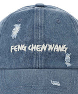Distress Denim Cap-Feng Chen Wang-Forget-me-nots Online Store
