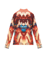 Creature Print Jersey Top-Feng Chen Wang-Forget-me-nots Online Store