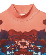 Creature Print Jersey Top-Feng Chen Wang-Forget-me-nots Online Store