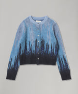 Cropped Graident Knit Cardigan-Feng Chen Wang-Forget-me-nots Online Store