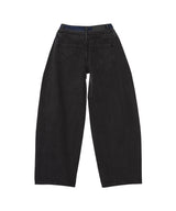 Double Wasit Denim Trousers-Feng Chen Wang-Forget-me-nots Online Store