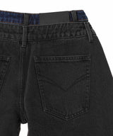 Double Wasit Denim Trousers-Feng Chen Wang-Forget-me-nots Online Store