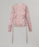 Printed Plant Dye Top-Feng Chen Wang-Forget-me-nots Online Store