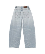 Double Wasit Denim Trousers-Feng Chen Wang-Forget-me-nots Online Store