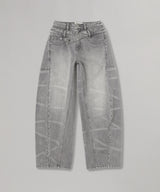 Double Wasit Denim Trousers-Feng Chen Wang-Forget-me-nots Online Store