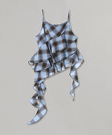 Asymmertrical Ruffle Top-Feng Chen Wang-Forget-me-nots Online Store