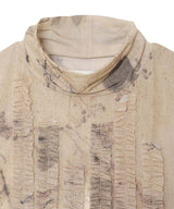 Printed Plant Dye Top-Feng Chen Wang-Forget-me-nots Online Store
