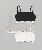 Cami Bralette (3-Pack)-HOMME girls-Forget-me-nots Online Store