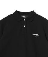 Long Sleeve Pique Polo-HOMME girls-Forget-me-nots Online Store