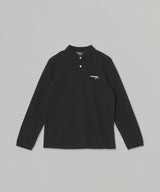 Long Sleeve Pique Polo-HOMME girls-Forget-me-nots Online Store