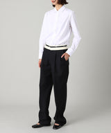 モデル身長:173cm / カラー:Black / サイズ:38