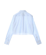 Cropped Shirt (Solid)-HOMME girls-Forget-me-nots Online Store