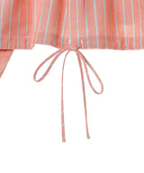 Cropped Tie Back Shirt-HOMME girls-Forget-me-nots Online Store