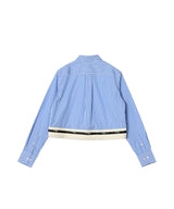 Belted Shirt-HOMME girls-Forget-me-nots Online Store