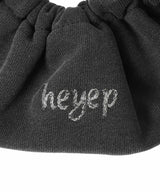 Pierced Sweatshirt Scrunchie