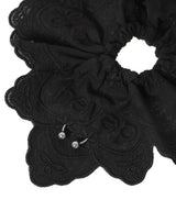 Pierced Lace Scrunchie
